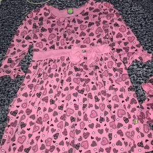 AG Doll Dress matching Owner Dress & book